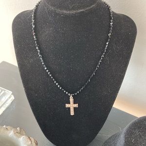 Sterling Cross Necklace
